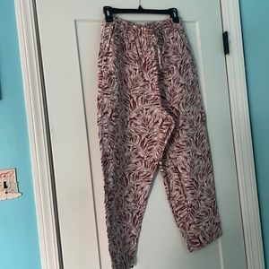 Printed Flowy Pants